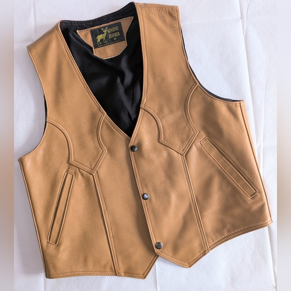 Genuine Leather Vest